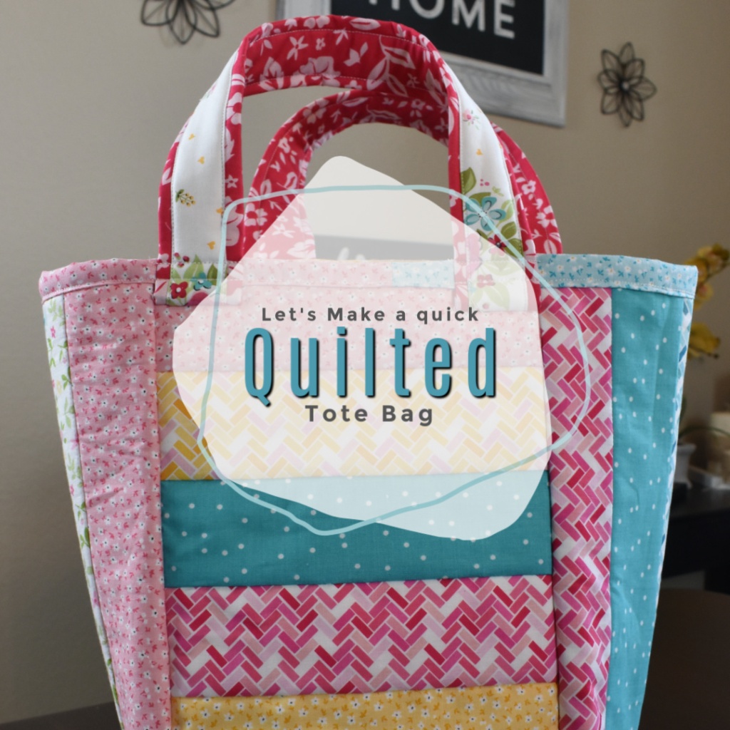 Quick Quilted Tote Bag