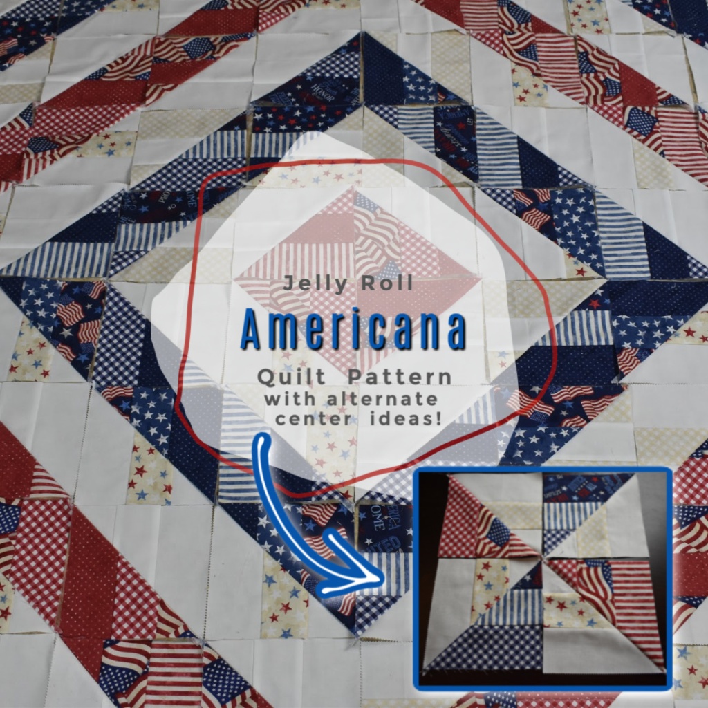 Americana – Jelly Roll Quilt