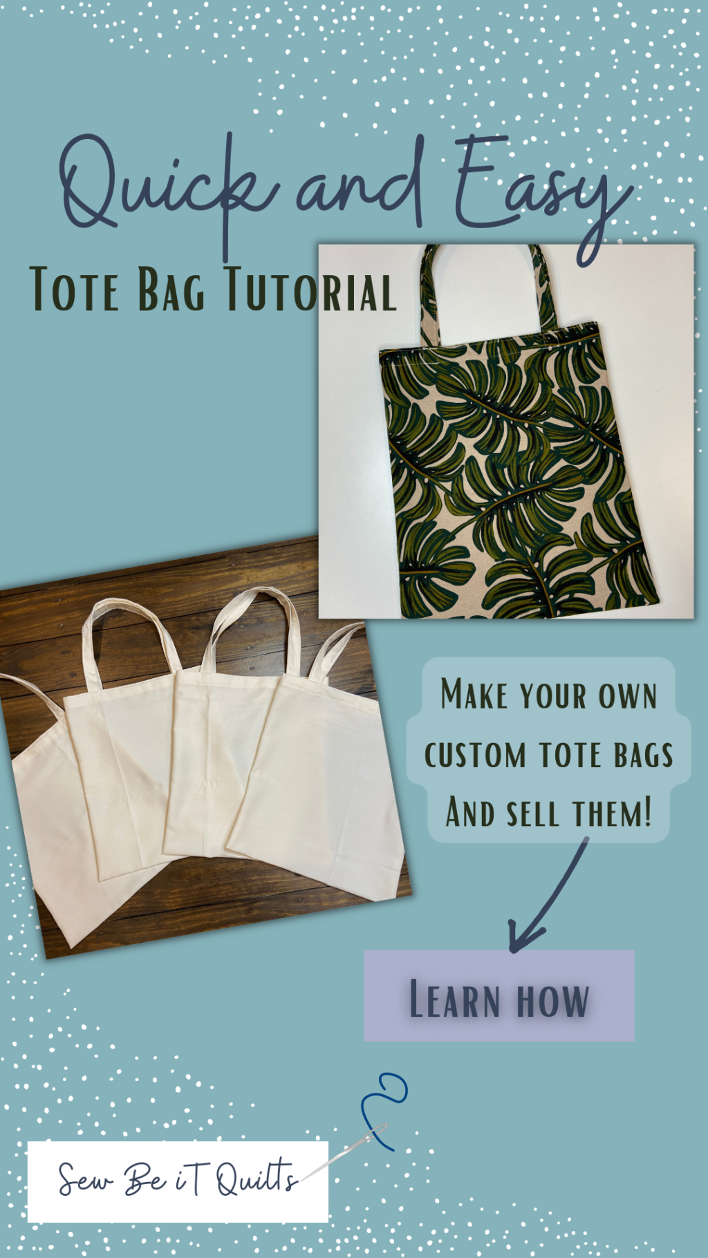 DIY Tote Bags to Make and Sell