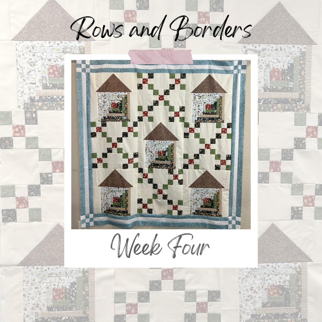 Quilt Along – Rows and Adding Borders